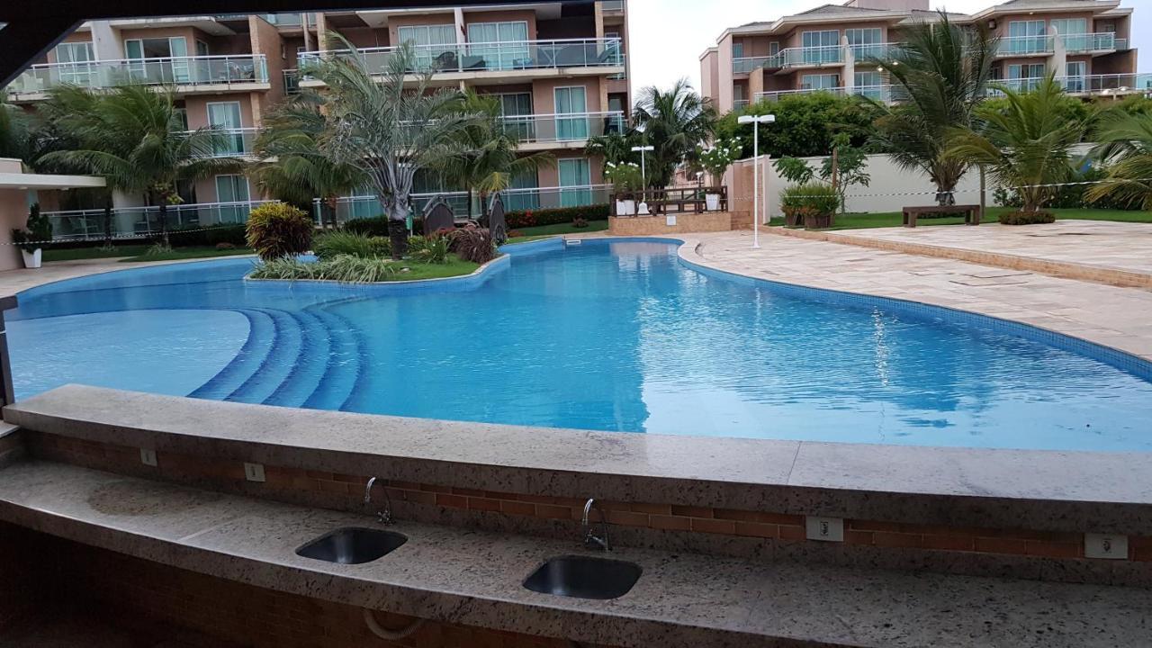 Palm Beach Porto Das Dunas, Apartamento Todo Climatizado Terreo A 350 Metros Beach Park Aquiraz Luaran gambar