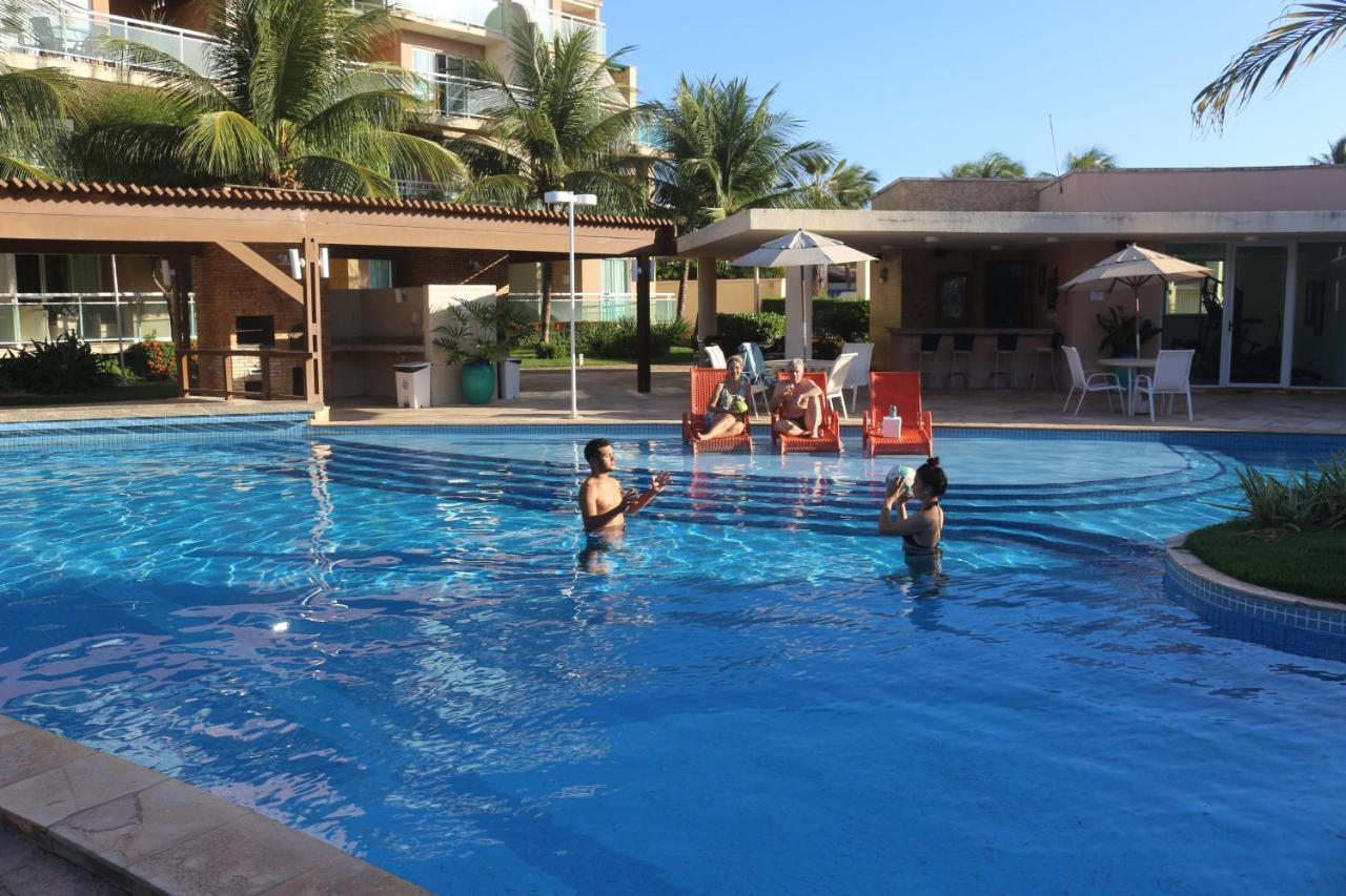Palm Beach Porto Das Dunas, Apartamento Todo Climatizado Terreo A 350 Metros Beach Park Aquiraz Luaran gambar
