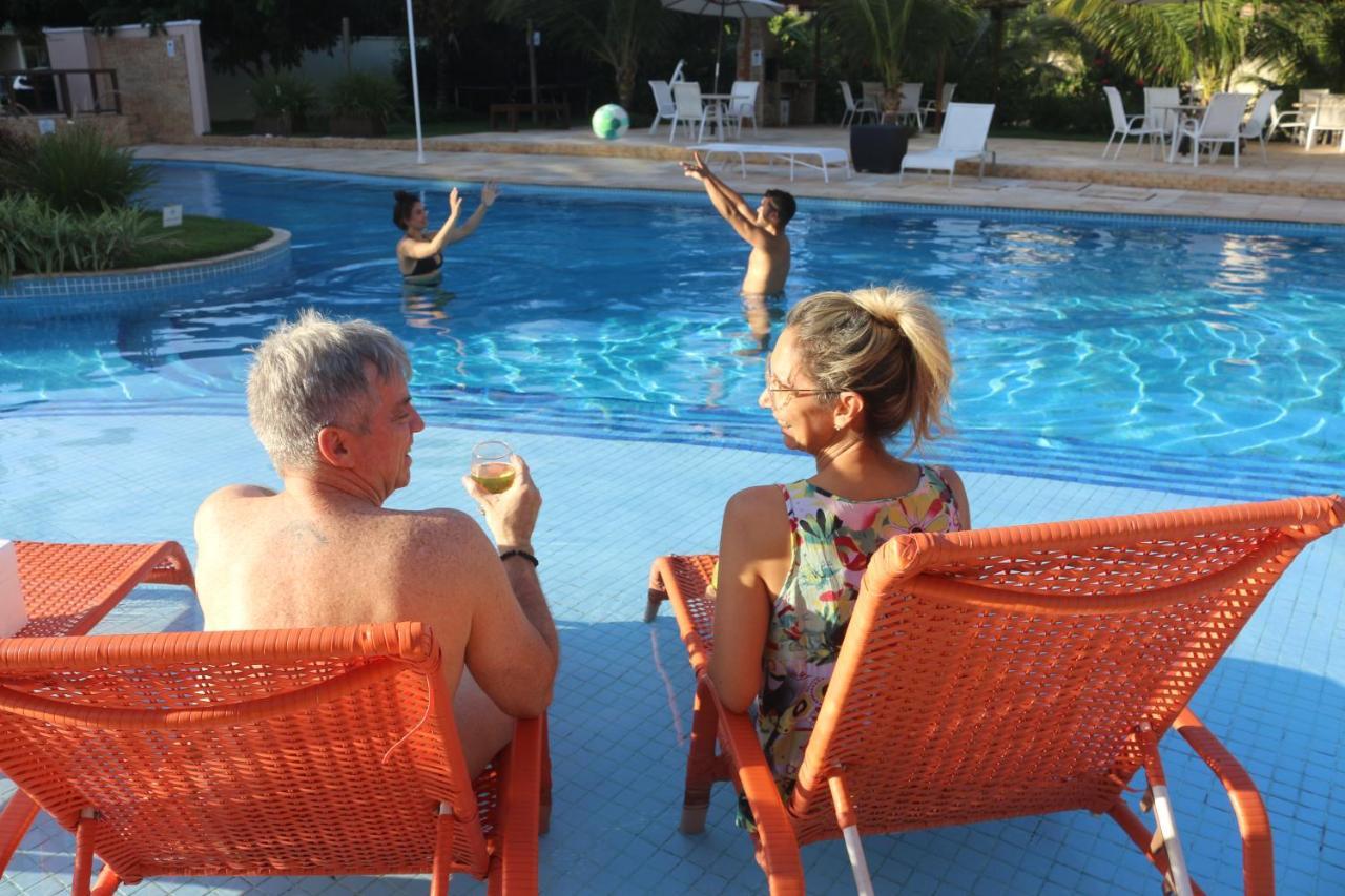 Palm Beach Porto Das Dunas, Apartamento Todo Climatizado Terreo A 350 Metros Beach Park Aquiraz Luaran gambar