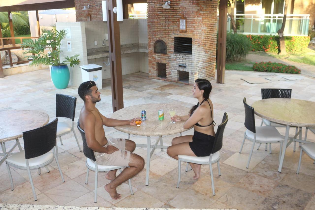 Palm Beach Porto Das Dunas, Apartamento Todo Climatizado Terreo A 350 Metros Beach Park Aquiraz Luaran gambar